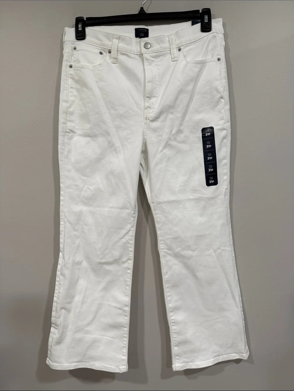 J. Crew zipper fly